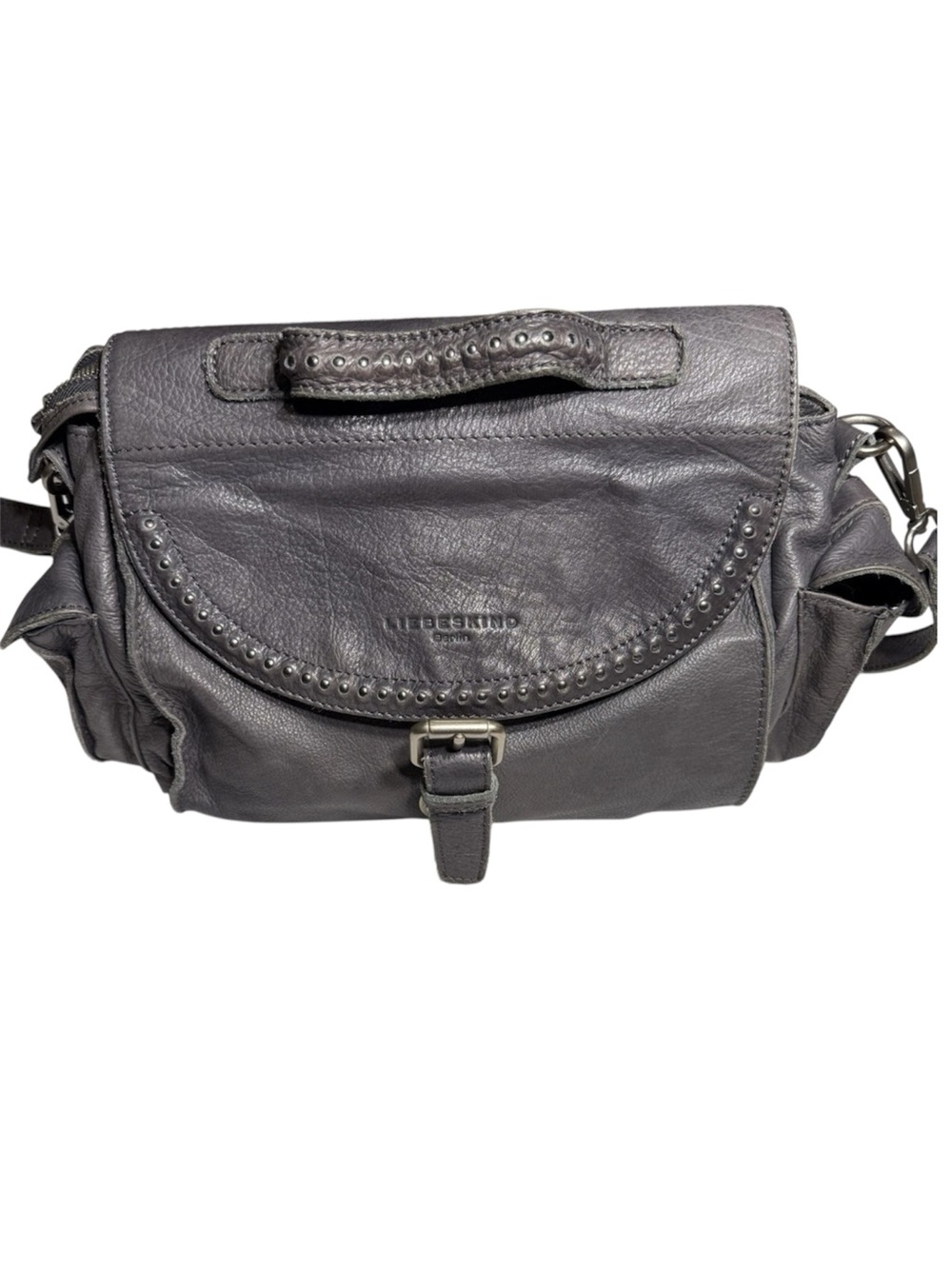 Liebeskind Berlin gray leather bag